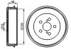 Барабан гальмівний (задній) Toyota Avensis 97-03 (228х58) d=55mm BOSCH 0 986 477 140 (фото 9)