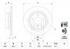 Диск тормозной (задний) BMW 1 (E81/E87)/3 (E90/E91/E92) 05-13 (300x20) BOSCH 0 986 479 218 (фото 5)