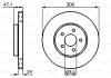 Диск гальмівний (передній) Ford Mondeo III 00-07/Jaguar X-Type 01-09 (300x24) BOSCH 0 986 479 B44 (фото 6)