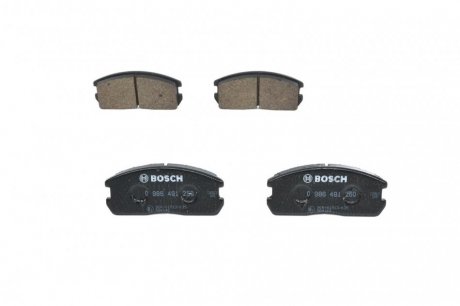 Гальмівні колодки дискові BOSCH 0986491260 (фото 1)