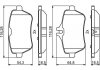 Колодки гальмівні (задні) MB S-class (W222/V222/X222/C217) 13- BOSCH 0 986 494 790 (фото 2)