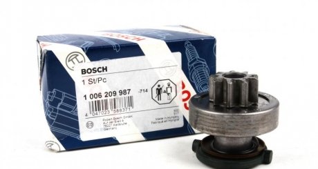 Бендикс стартера BOSCH 1 006 209 987