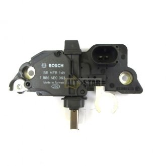 Реле генератора Audi A4/A6 2.4/2.8 97-01/VW Passat 2.8 96-05 BOSCH 1 986 AE0 063 (фото 1)