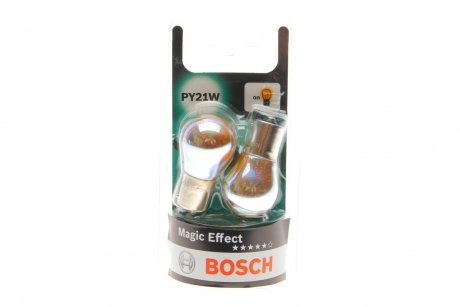 Автолампа PY21W 12V 21W BAU15s Magic Effect BOSCH 1 987 301 025