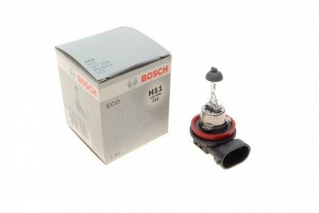 Лампа розжарювання H11 12V 55W PGJ19-2 ECO (вир-во) BOSCH 1 987 302 806