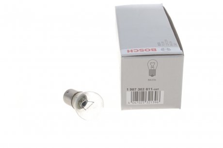 Автолампа P21W 12V 21W BA15s Eco BOSCH 1 987 302 811