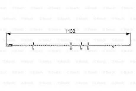 ДАТЧИК ЗНОШУВАННЯ ДИСК.КОЛ.ЗАД 1 987 473 016 BOSCH 1987473016