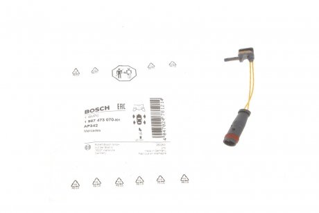 Датчик зношування колодок BOSCH 1 987 473 070 (фото 1)