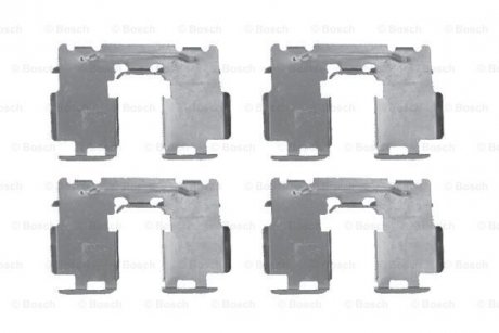 Гальмівні аксесуари (Монтажний комп-кт колодки) BOSCH 1987474472