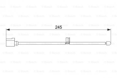 Датчик зносу гальмівних колодок BOSCH 1 987 474 563