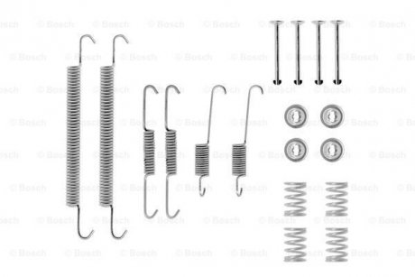 Комплект пружинок колодок ручника Renault Scenic/Megane 1.4-2.0 97-03 (TRW) BOSCH 1 987 475 257 (фото 1)