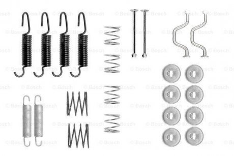 Комплект пружинок колодок ручника Lexus RX350/Toyota RAV 4/Avensis 1.8/2.0 00- BOSCH 1 987 475 291