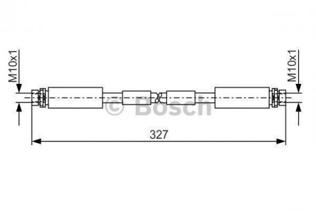 Шланг гальмівний BOSCH 1 987 476 856