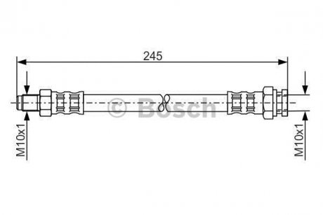 Гальмівний шланг BOSCH 1987476876