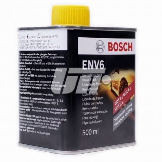 Гальмівна рідина ENV6, 0.5л BOSCH 1 987 479 206