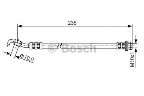 Гальмівний шланг BOSCH 1987481177