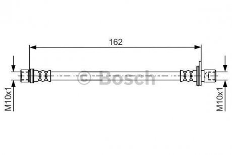 Шланг гальмівний BOSCH 1 987 481 638