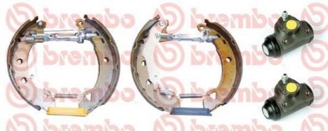 Фото барабанний гальмівний механізм BREMBO K23 040 Барабанний гальмівний механізм BREMBO K23 040