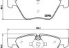 Гальмівні колодки дискові BREMBO P06 036X (фото 2)