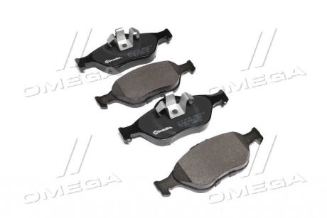 Колодка торм. диск. FORD FIESTA, FUSION, MAZDA 2 передн. BREMBO P24055