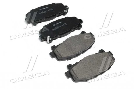 Колодка торм. диск. HONDA ACCORD передн. BREMBO P28043