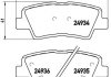 Комплект гальмівних колодок з 4 шт. дисків BREMBO P30047 (фото 1)