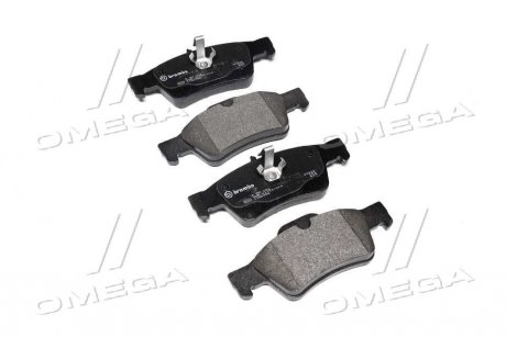 Колодка торм. диск. MB C-CLASS (W203, S203), CLS (C219), E-CLASS задн. BREMBO P50052