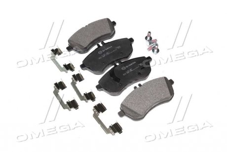 Колодка торм. диск. MB C-CLASS передн. BREMBO P50067