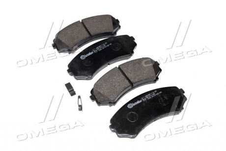 Колодка торм. диск. MAZDA MPV,MITSUBISHI PAJERO, передн. BREMBO P54029