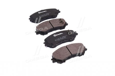 Колодка торм. диск. NISSAN QASHQAI, RENAULT KADJAR передн. BREMBO P56100