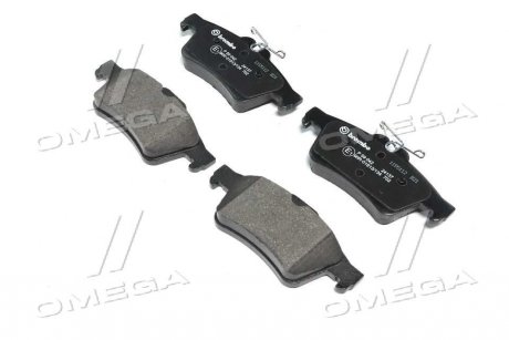 Колодка торм. диск. FORD FOCUS, MAZDA 3,5, OPEL VECTRA C, RENAULT LAGUNA задн. BREMBO P59042