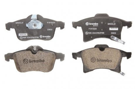 Гальмівні колодки дискові BREMBO P59 045X