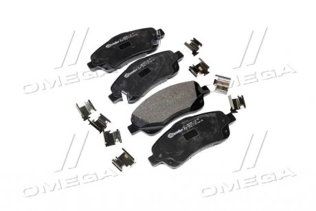 Колодка торм. диск. TOYOTA AVENSIS (T25), COROLLA V передн. BREMBO P83046