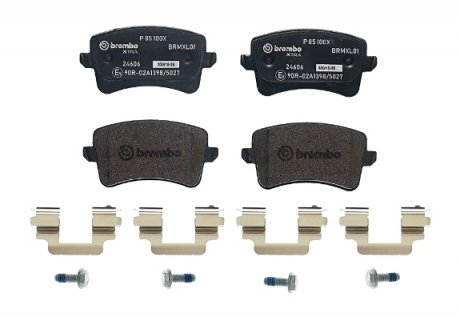 Гальмівні колодки дискові BREMBO P85 100X