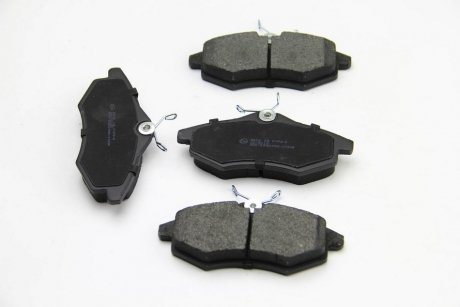Гальмівні колодки перед. Citroen C2/C3 02- (TRW) (122,5x53x19) BREMSI BP3008