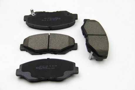 Гальмівні колодки перед. Honda Accord 03-08/CR-V 01-06 (akebono) BREMSI BP3117
