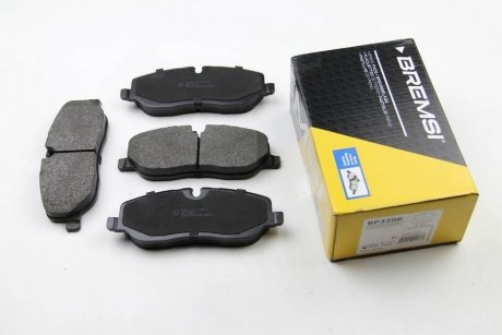 Гальмівні колодки перед. Range Rover III/Discovery III/IV 04- BREMSI BP3206