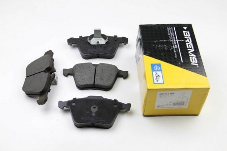 Гальмівні колодки перед. Ford Mondeo 07-15/Volvo S80 06- (ATE) BREMSI BP3299