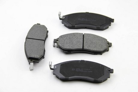 Гальмівні колодки перед. Nissan Qashqai 07-13/Pathfinder 05- (sumitomo) BREMSI BP3350