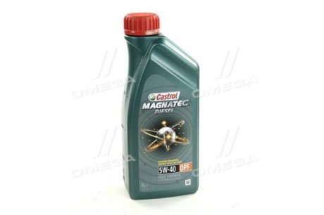 Моторна олива Magnatech Diesel DPF / 5w40 / 1л. / (ACEA C3, API SN/CF) CASTROL 1502B8