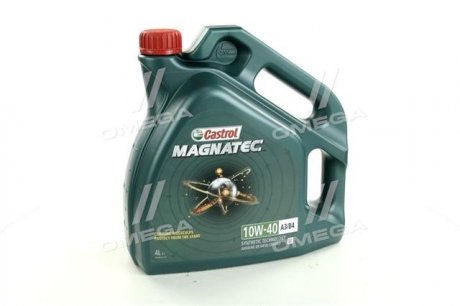 Олива моторна Magnatec 10w-40 A3/B4 (Каністра 4л) CASTROL 15CA1F