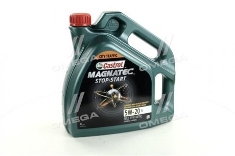 Масло моторн. Magnatec STOP-START 5W-20 E (Канистра 4л) CASTROL 15D8EF