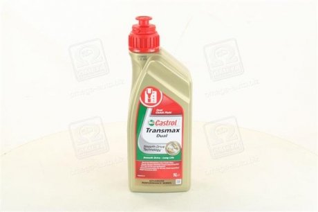 Масло трансмисс. Transmax DUAL (Канистра 1л) CASTROL 15D917