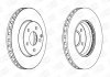 Диск тормозной передний (кратно 2) MB E Class (W211, S211) CHAMPION 562212CH (фото 1)
