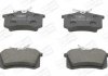 Колодки тормозные дисковые задние Citroen Berlingo (96-11)/VW Polo III (95-09) CHAMPION 571361CH (фото 2)