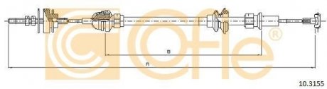 Трос зчеплення COFLE 10.3155