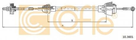 Трос зчеплення COFLE 10.3601 (фото 1)