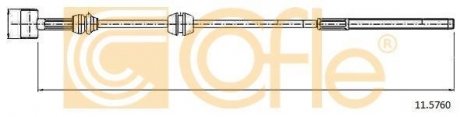 Трос ручника COFLE 11.5760