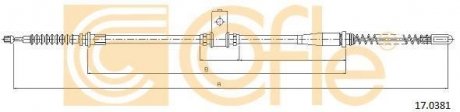 Трос ручника COFLE 17.0381