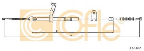 Трос ручника COFLE 17.1482
